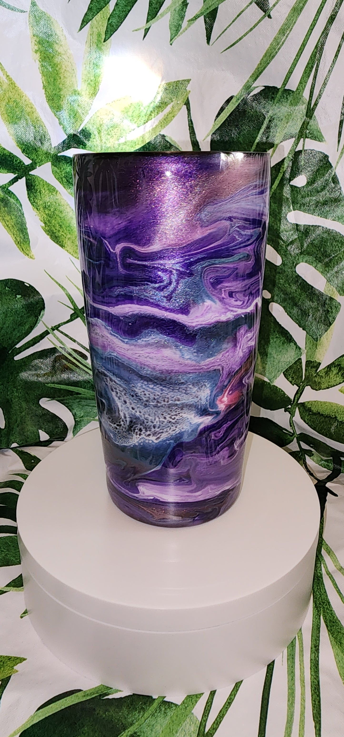20oz Custom Pearl Slant Tumbler