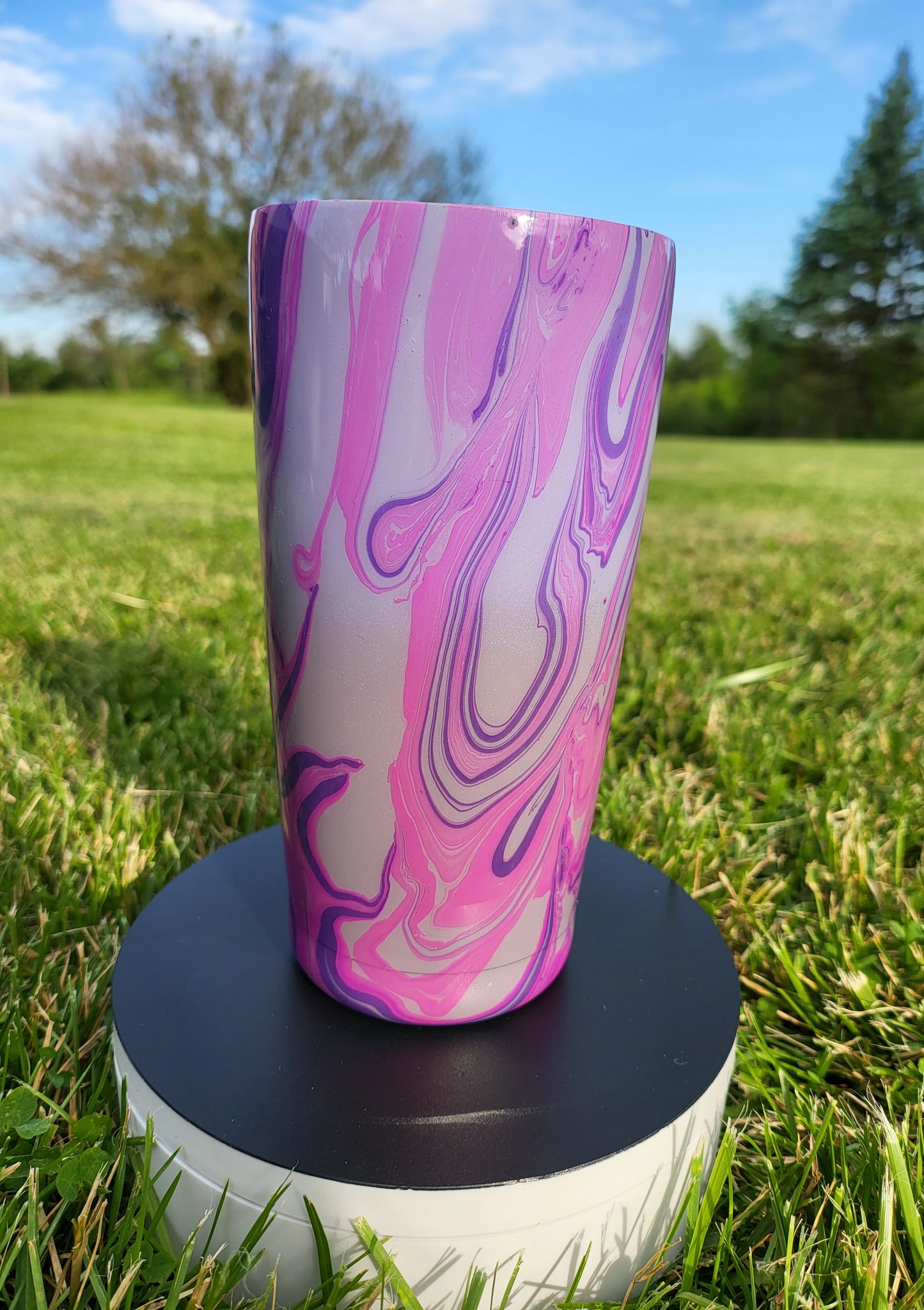 20oz Custom Slant Tumbler Hydro Dip