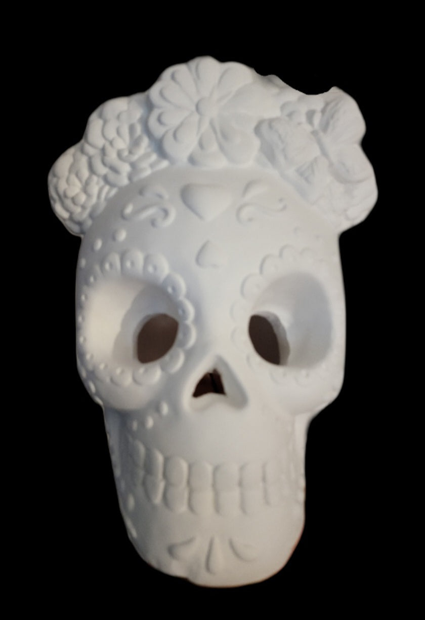 Dia de los Muertos - Female Skull
