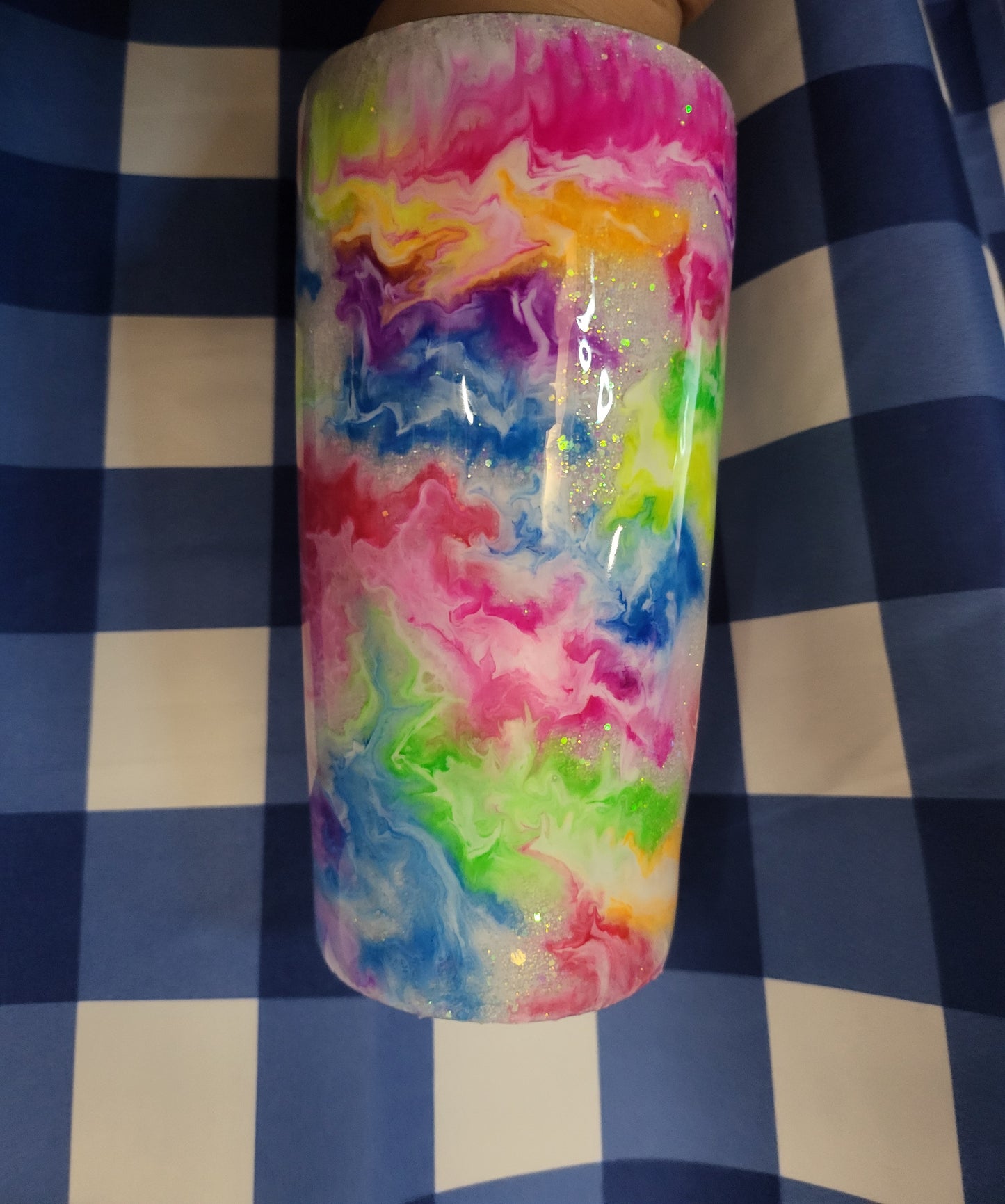20oz Custom Slant Tumbler florescent