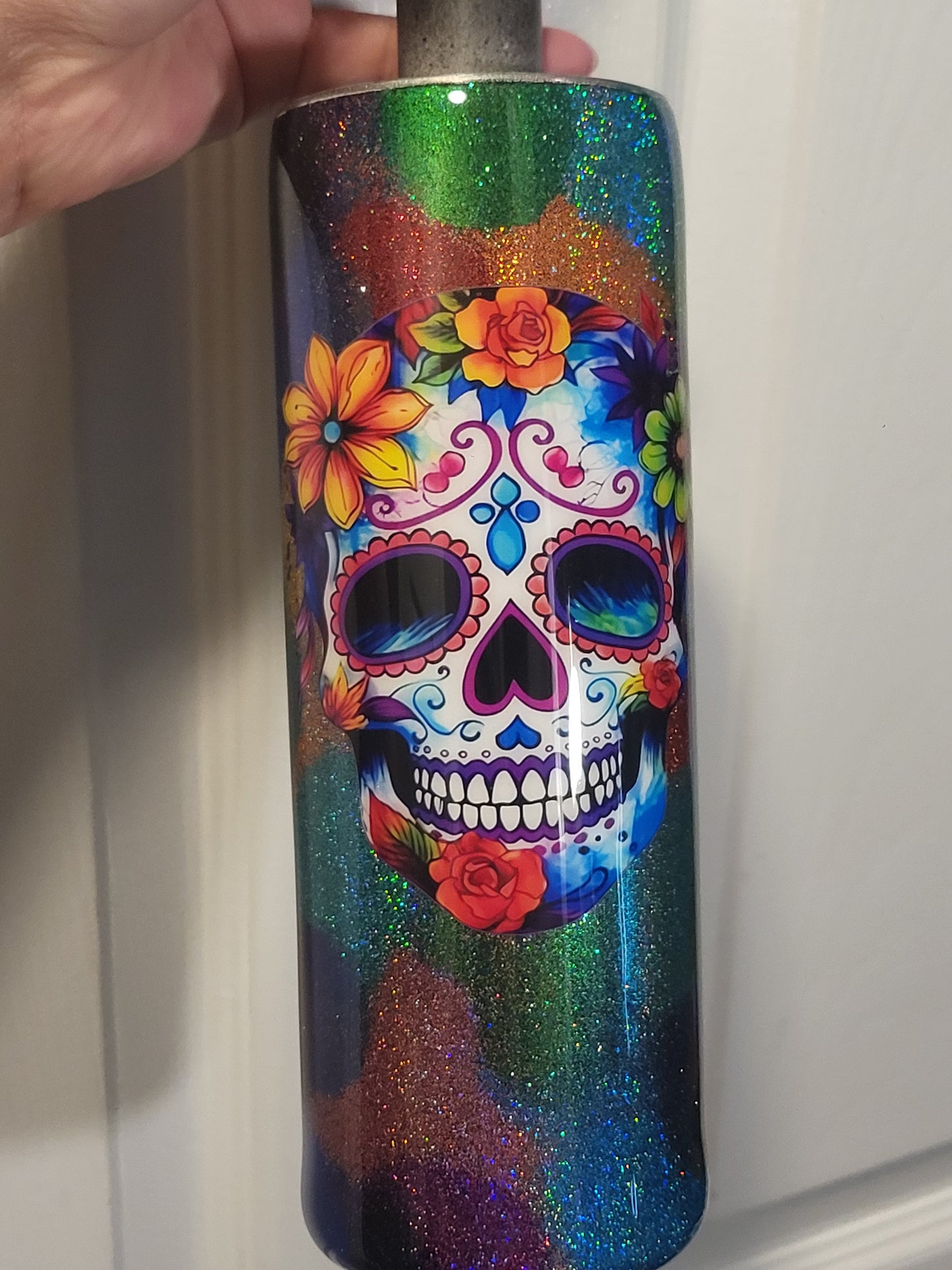 Multi Glitter Base - 20oz Skinny Tumbler