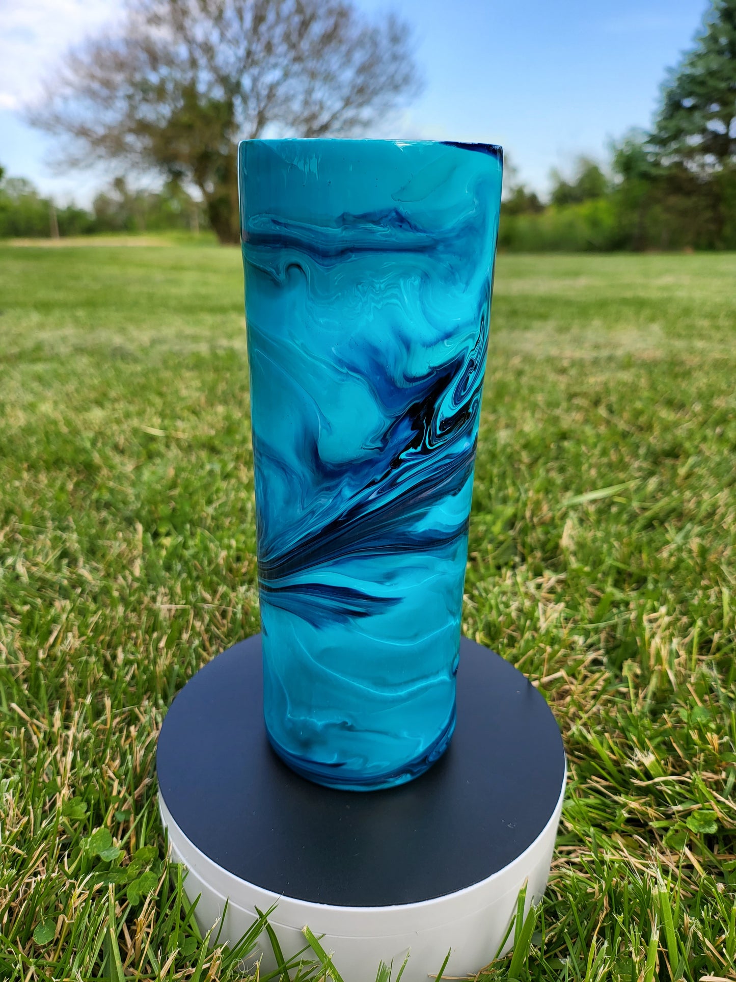 20oz Tidal Wave Custom Tumbler