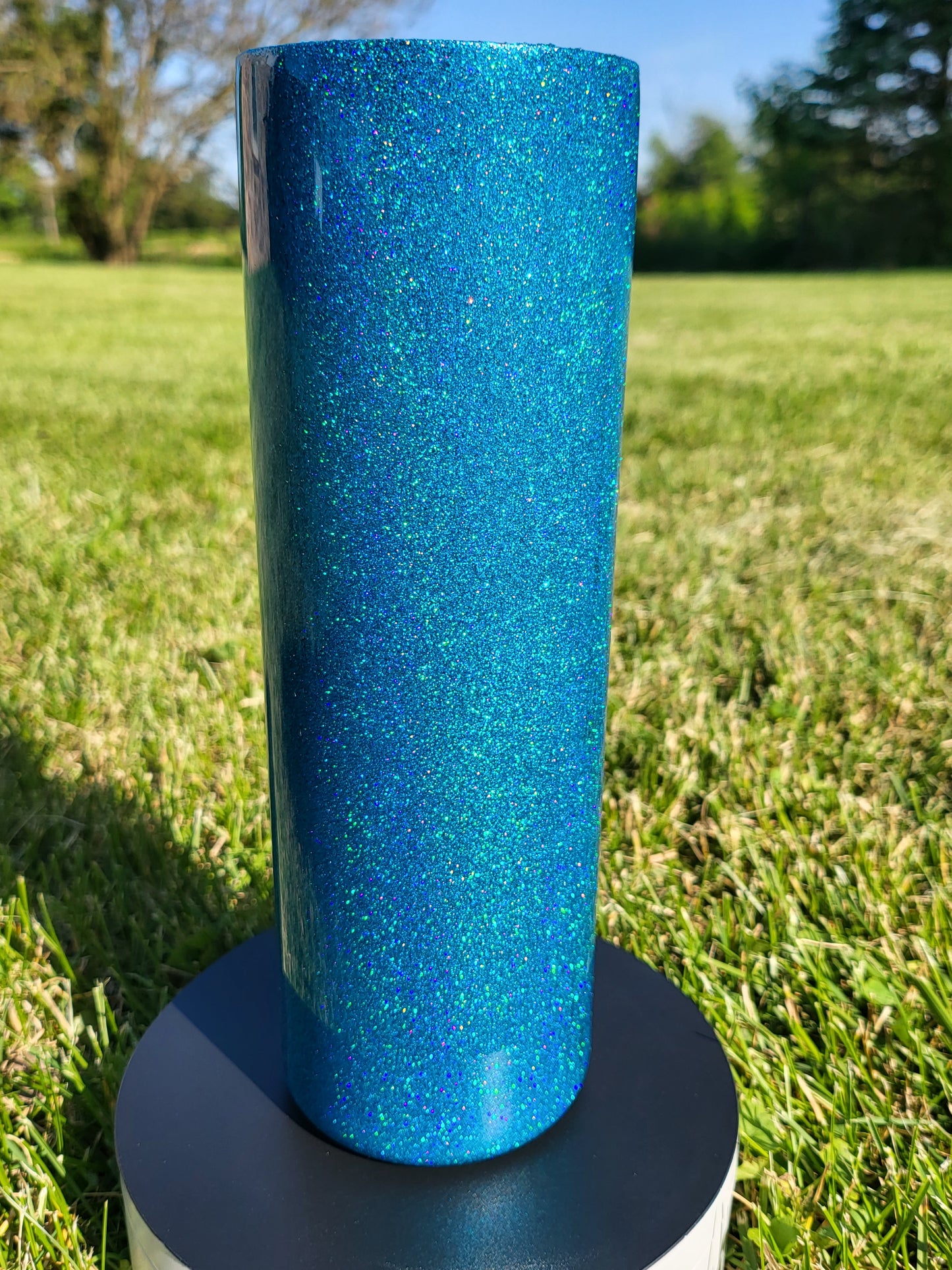 Live Hydro Dip Glitter Base - 30oz Skinny Tumbler