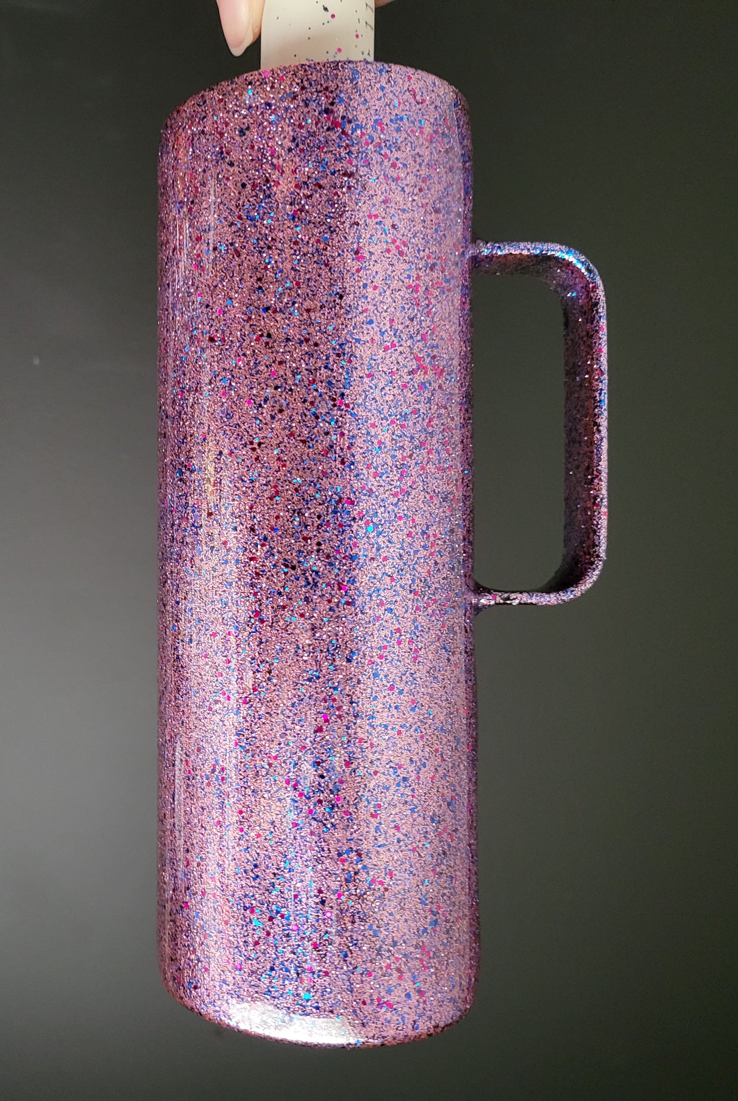 Live Hydro Dip Burnished Base - 20oz Skinny Handle (Unicorn Farts)