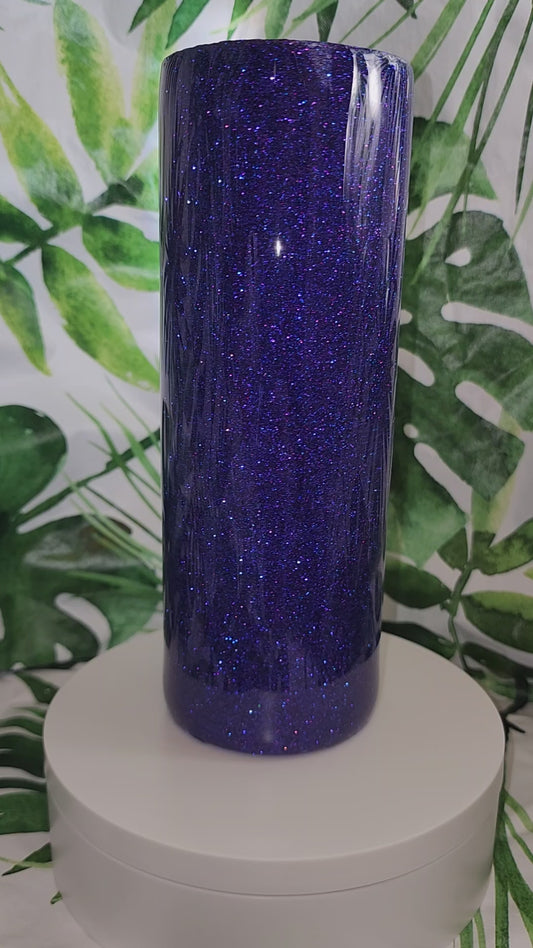 Live Hydro Dip Glitter Base - 20oz Skinny Tumbler