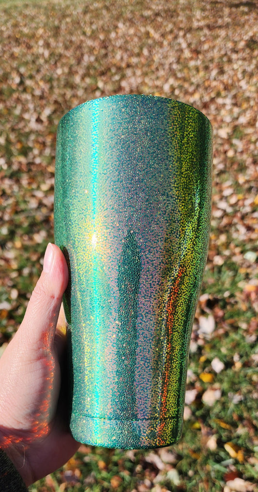 Live Hydro Dip Burnished Base - 30oz Modern Curve Tumbler (Green Mile)